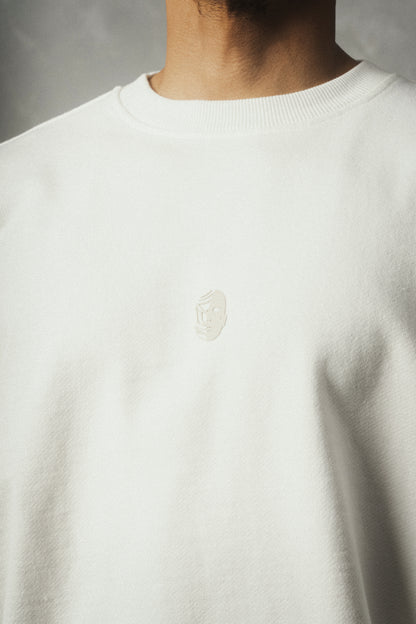 CrewNeck White Bone